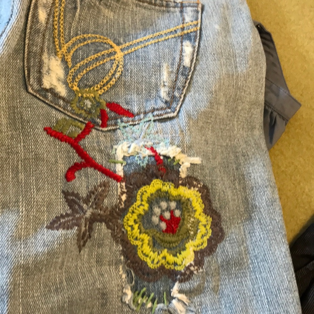 Bebe boho jeans patchwork - Picture 2 of 2